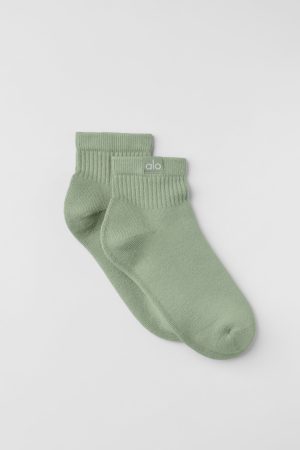 Quarter Crew Street Sock - Dune Grass