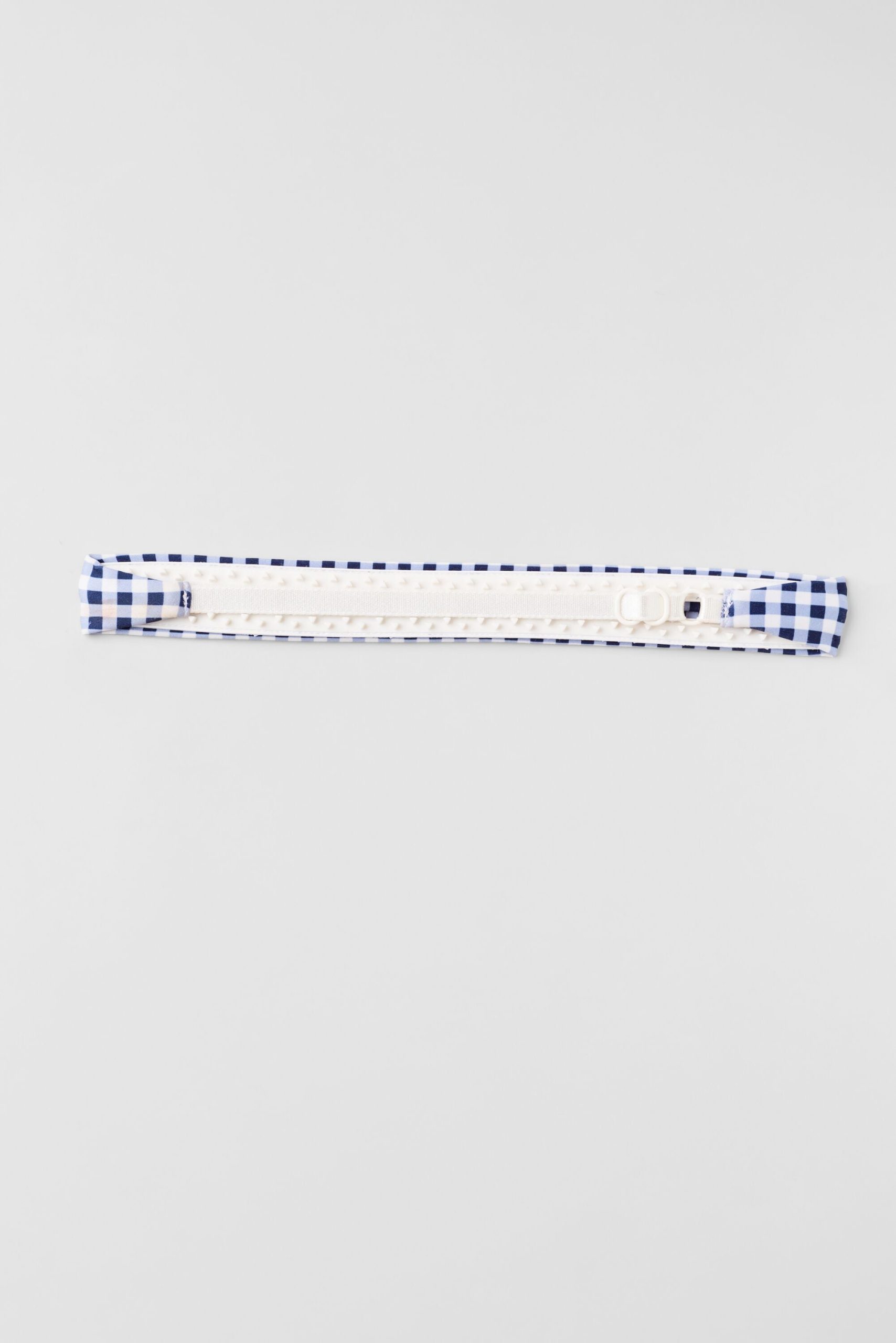 Gingham Airlift So Smooth Headband - Navy Gingham - Image 3