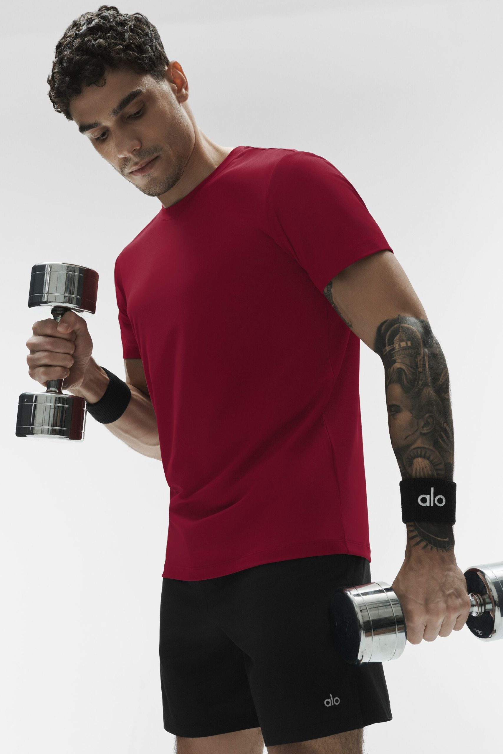 Conquer Reform Crewneck Short Sleeve - Garnet - Image 3