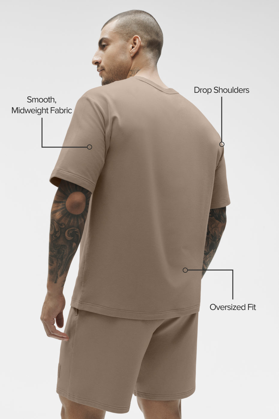 Double Take Short Sleeve - Gravel - Image 2
