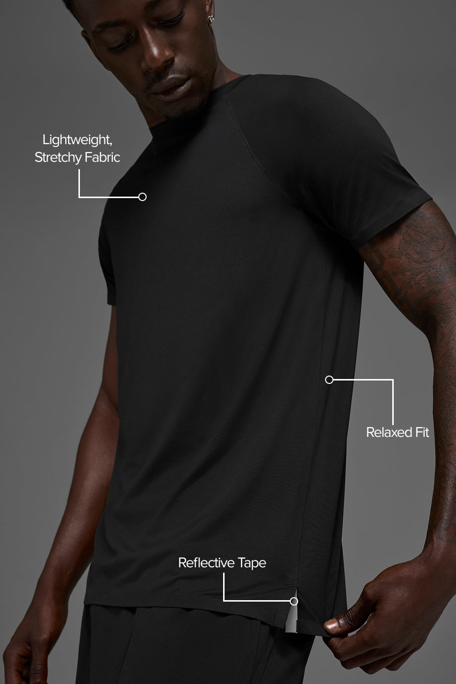 Idol Crewneck Short Sleeve - Black - Image 2