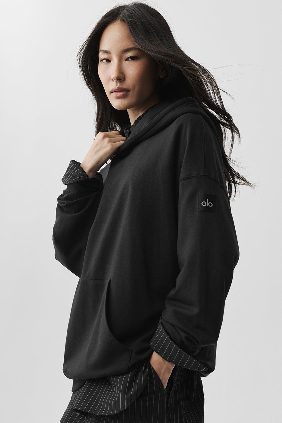 Double Take Hoodie - Black - Image 3