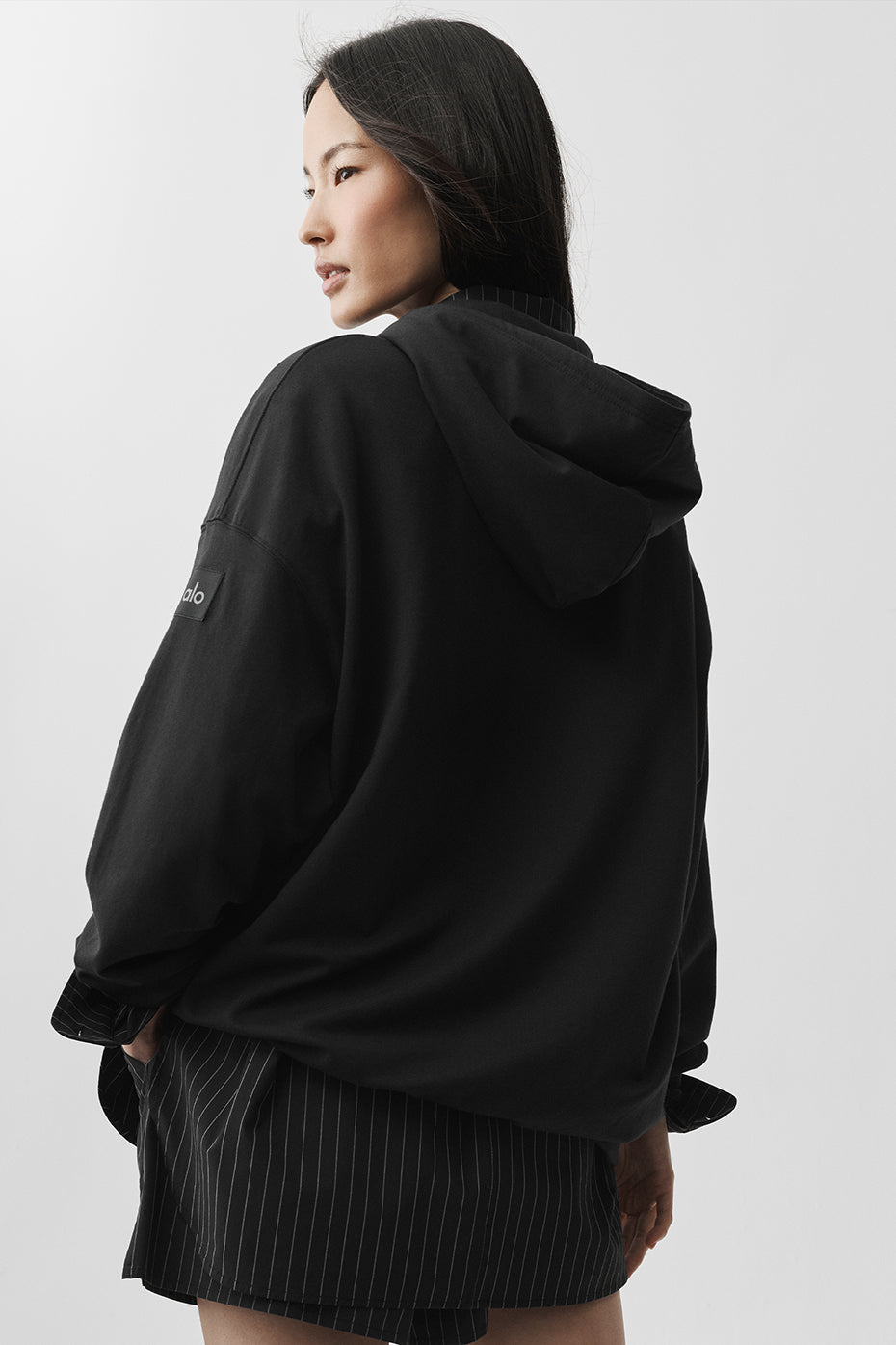 Double Take Hoodie - Black - Image 2
