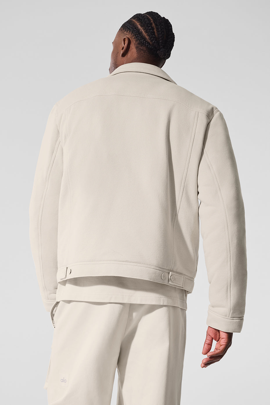 Ease Trucker Jacket - Bone - Image 3