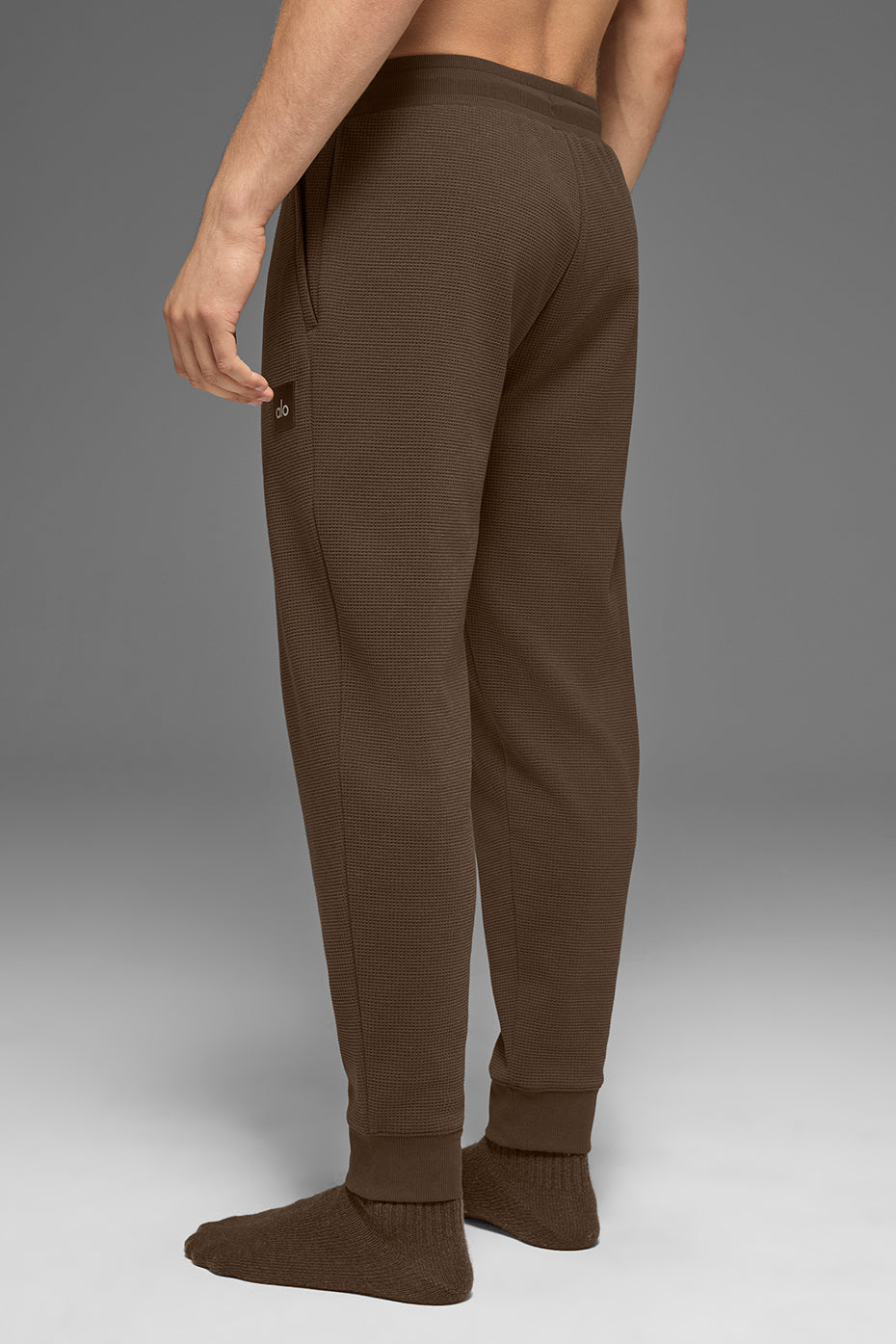 Waffle Lounge Jogger - Espresso - Image 4