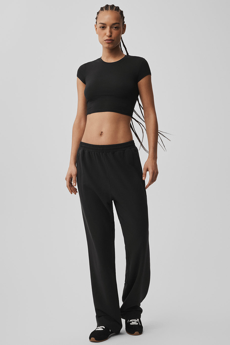 Double Take Straight Leg Pant - Black