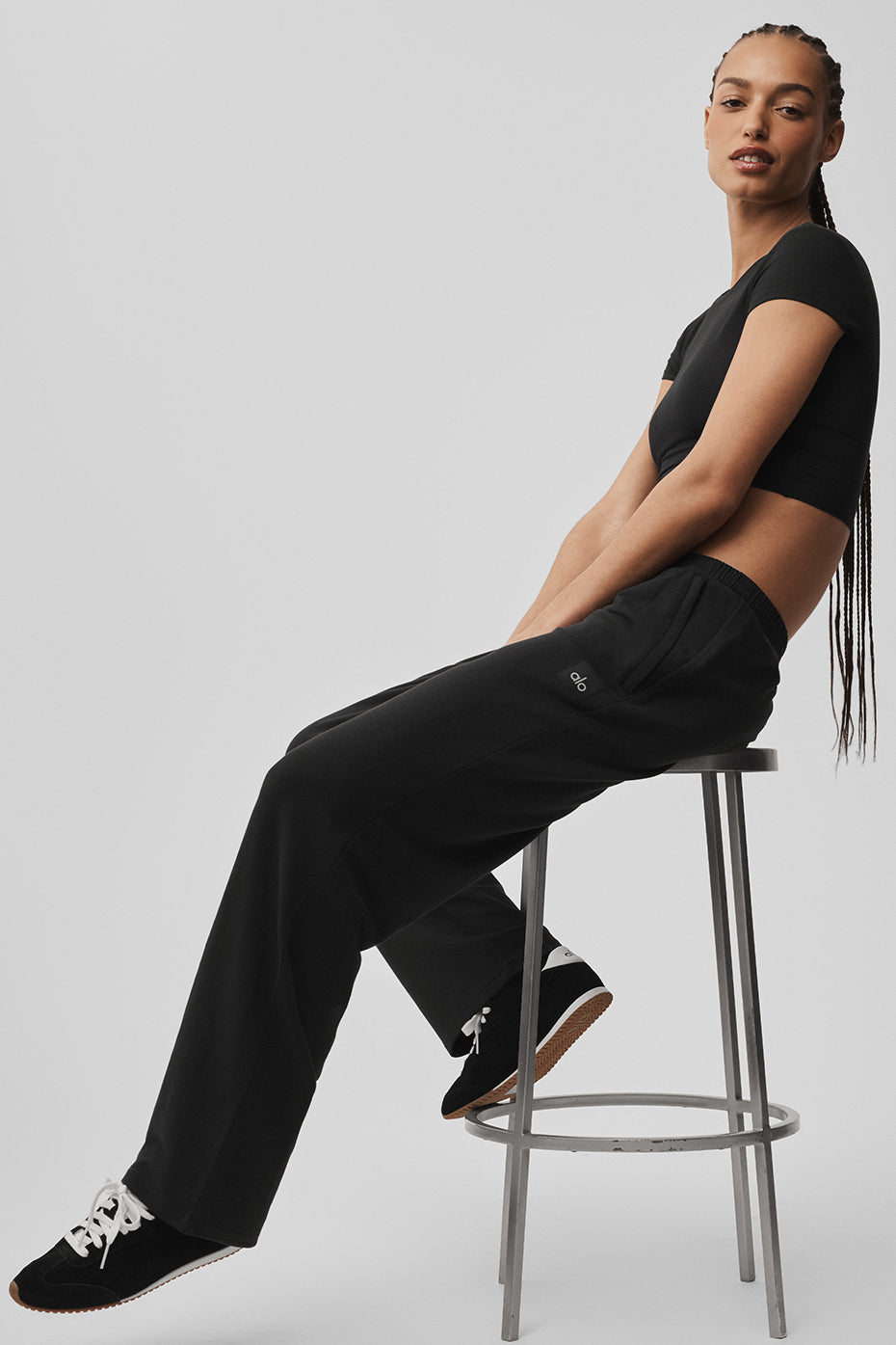 Double Take Straight Leg Pant - Black - Image 5
