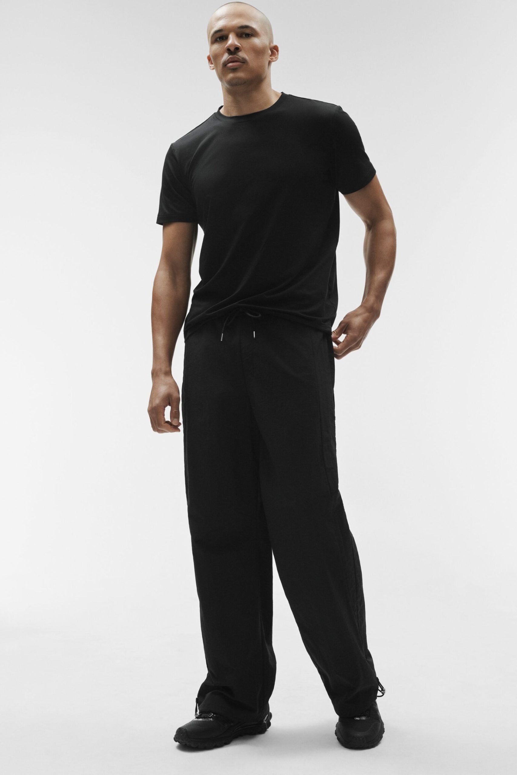 Takeaway Track Straight Leg Pant - Black - Image 5