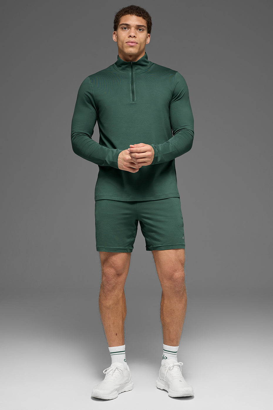 7 Conquer React Performance Short - Clover Green - Image 5