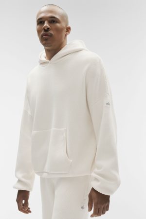 Scholar Hooded Sweater - Ivory