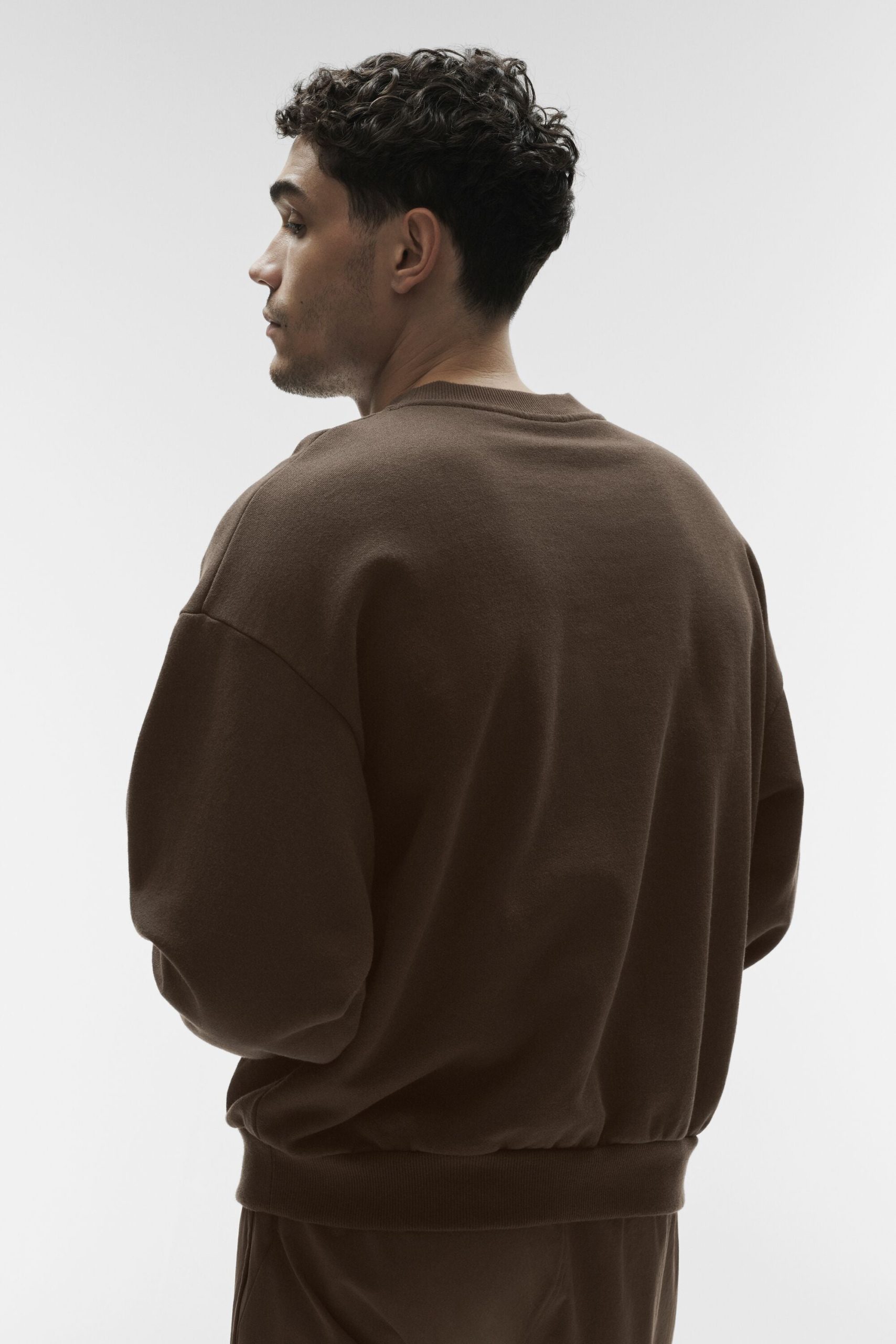 Accolade Crew Neck Pullover - Espresso - Image 4