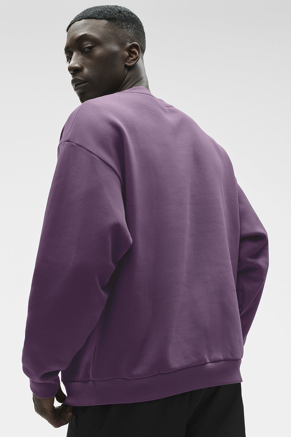 Accolade Crew Neck Pullover - Plum Kiss - Image 2