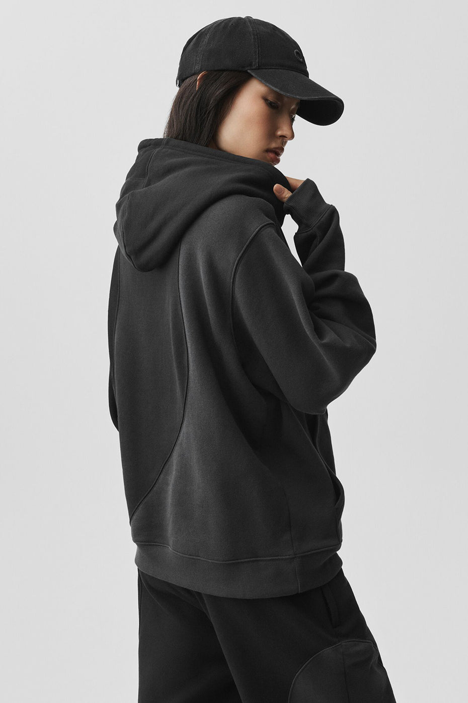 Make Waves Hoodie - Vintage Black Tonal - Image 2