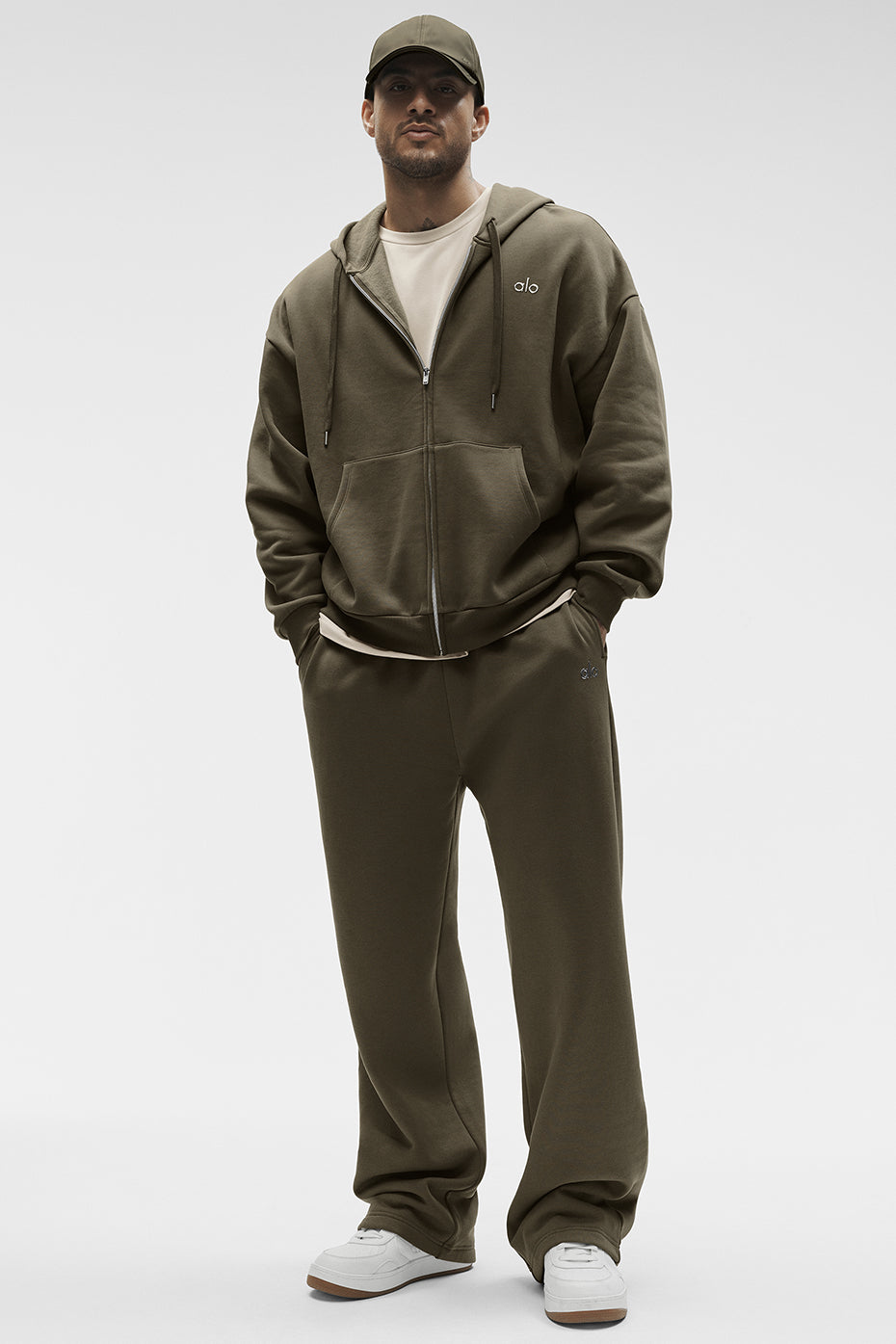 Accolade Full Zip Hoodie - Olive Tree - Image 6