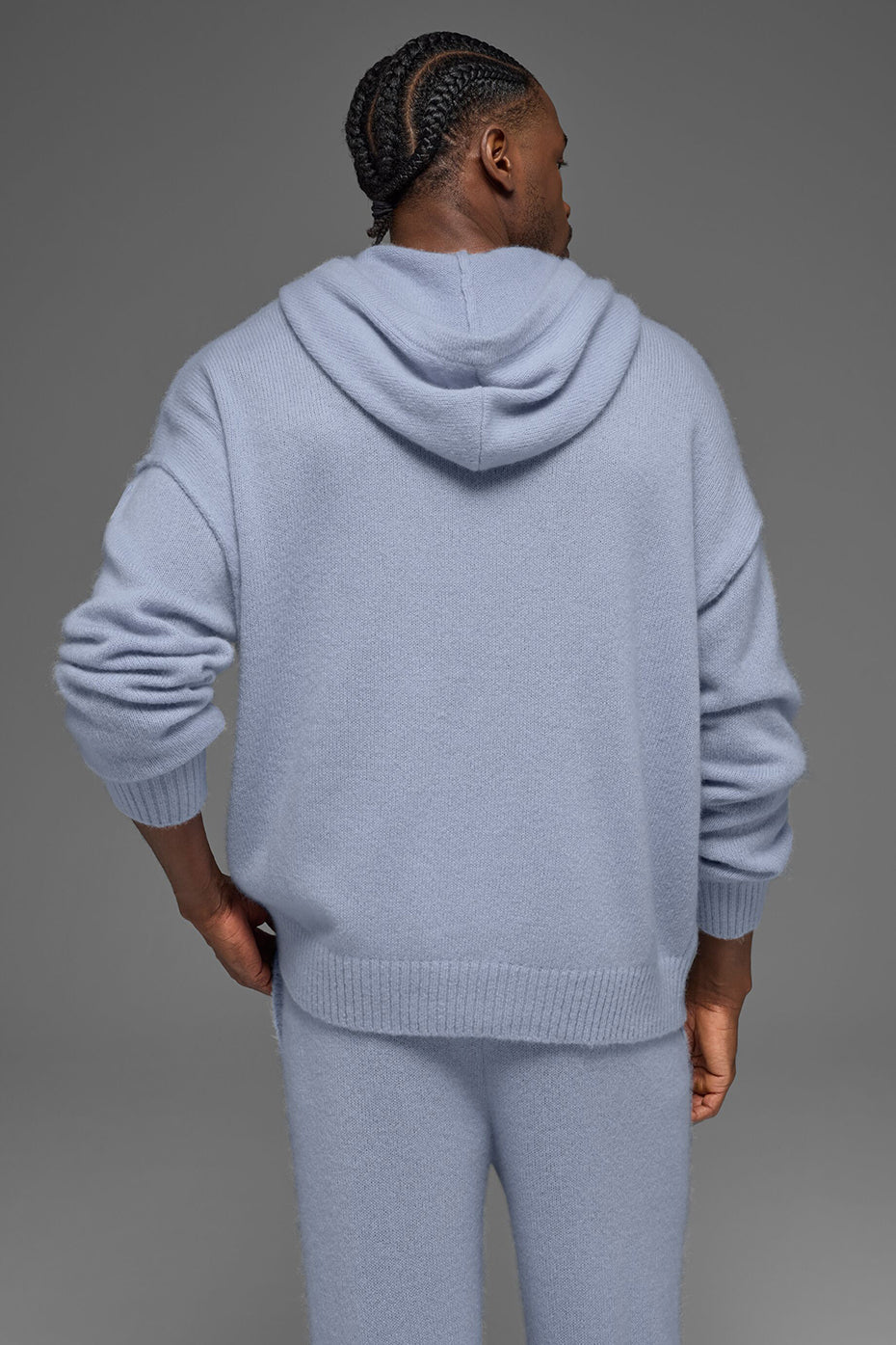 Wool Cashmere New Class Hoodie - Winter Frost - Image 2
