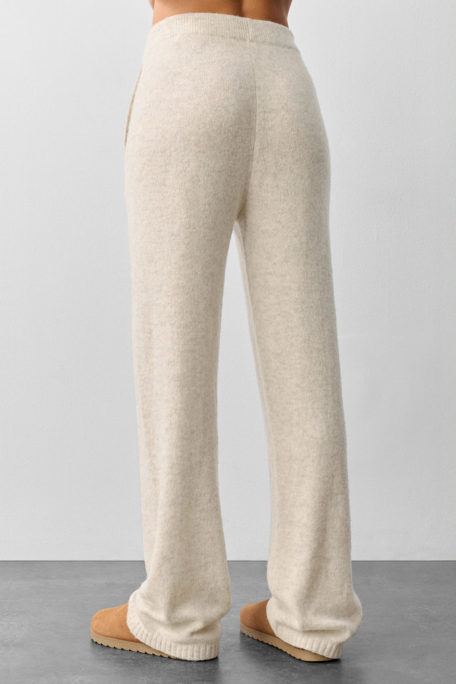 Wool Cashmere New Class Sweatpant - Oatmeal Heather - Image 4