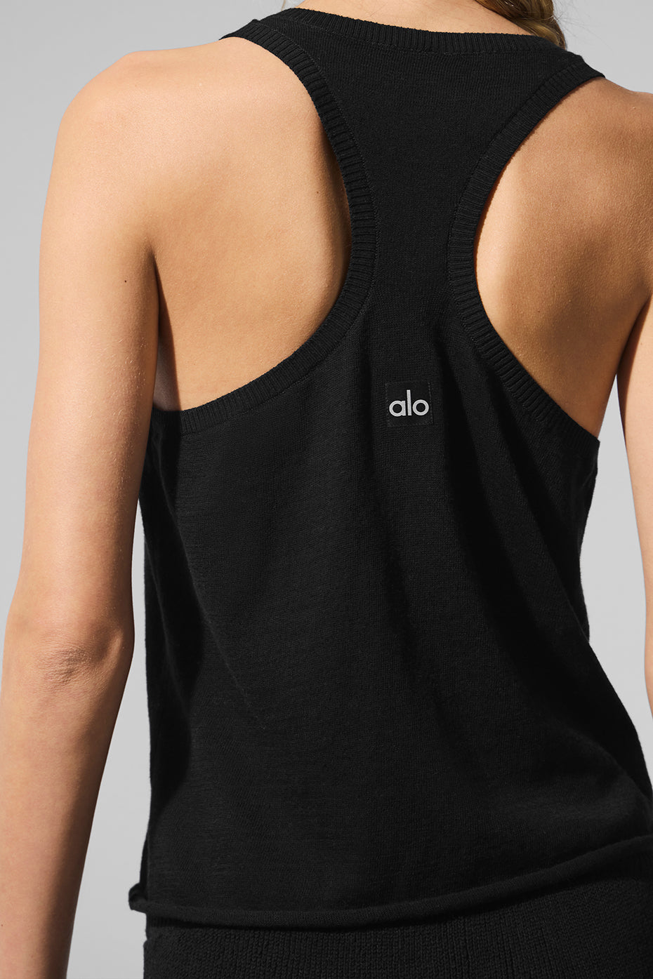 Supernatural Sweater Henley Tank - Black - Image 4