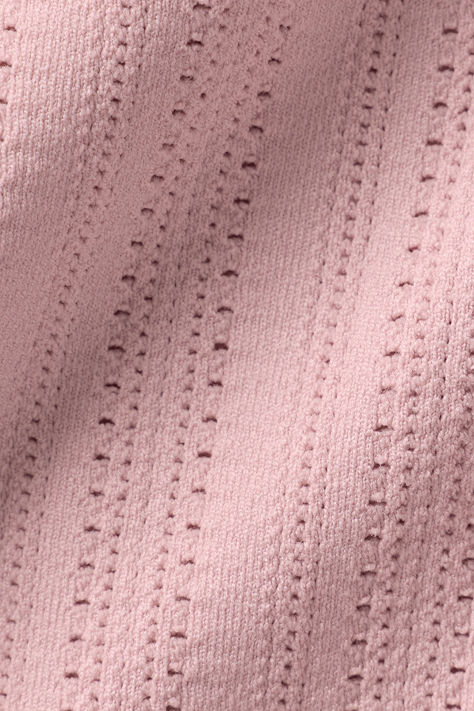 Seamless Pointelle Tank - Vintage Pink - Image 6
