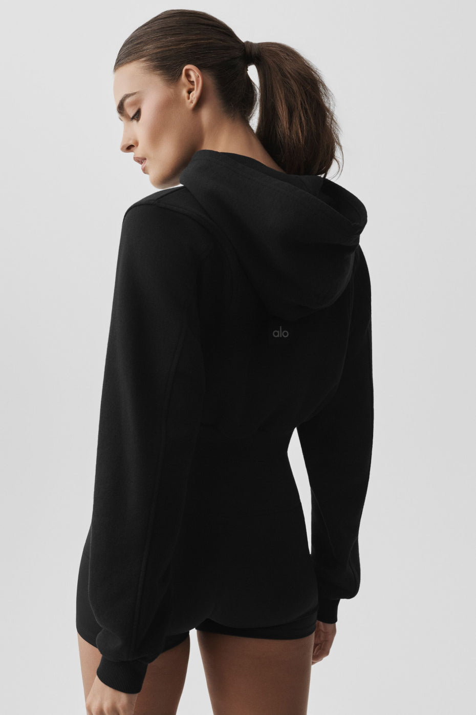 Sweet Escape Zip Up Hoodie - Black - Image 3