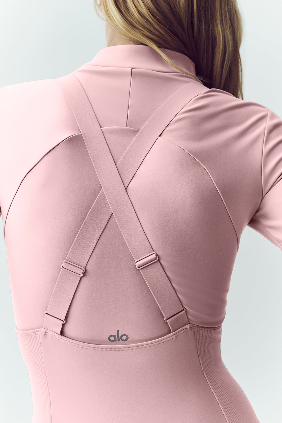 Airlift Winter Warm Ski Time Long Sleeve - Pink Champagne - Image 2