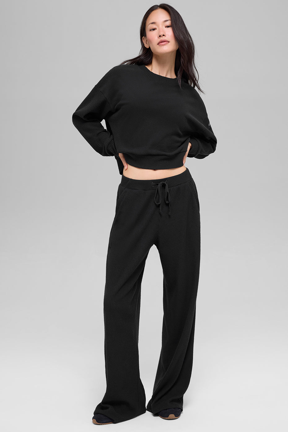 Muse Crew Neck Pullover - Black - Image 5
