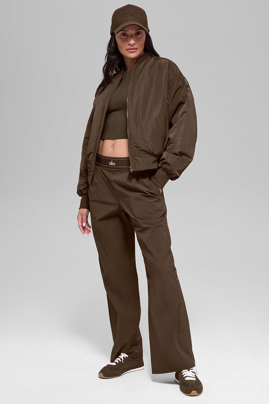 Faux Fur Urbanite Bomber - Espresso/Ivory - Image 6