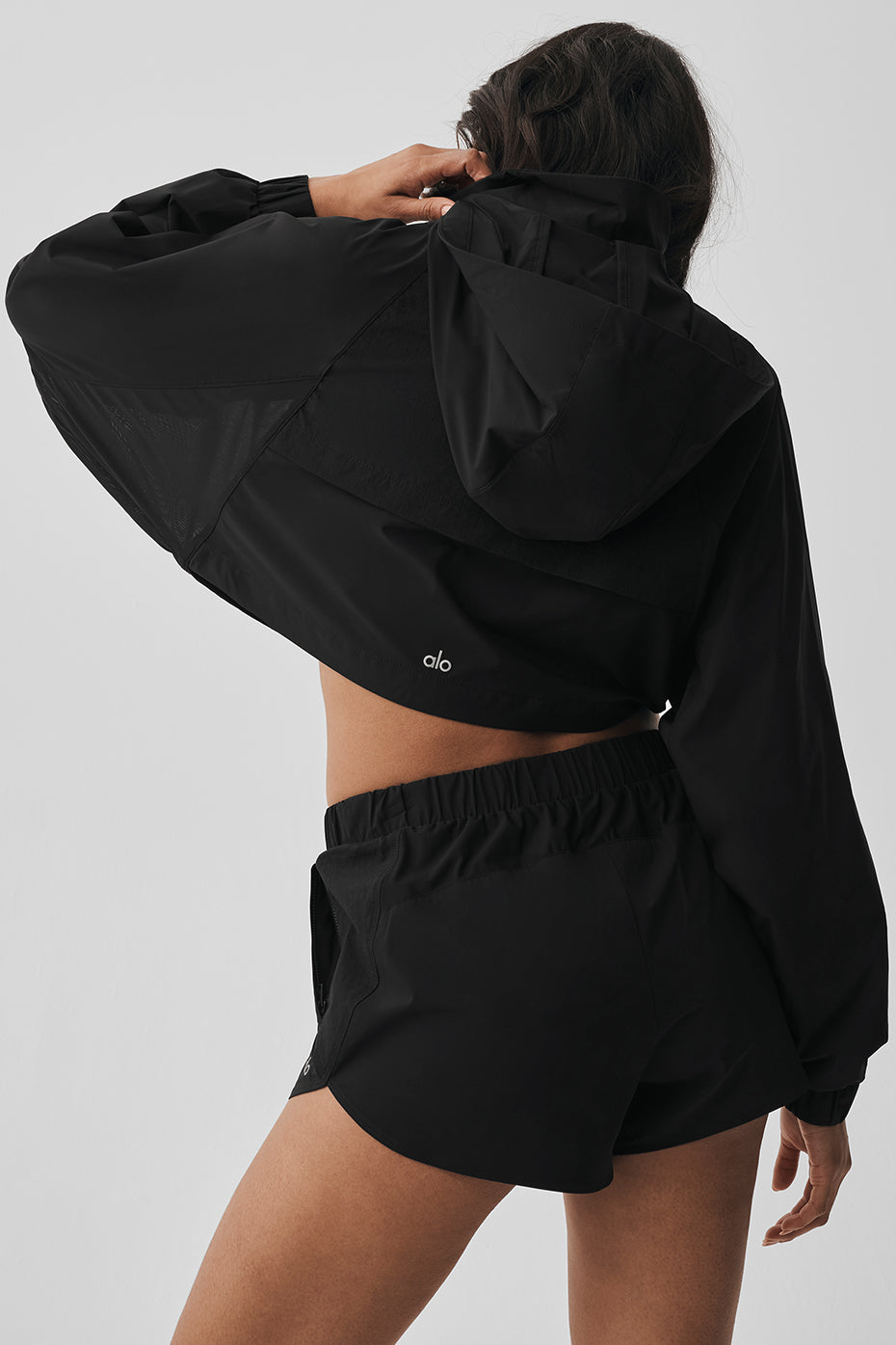 Cropped Playmaker Jacket - Black - Image 2
