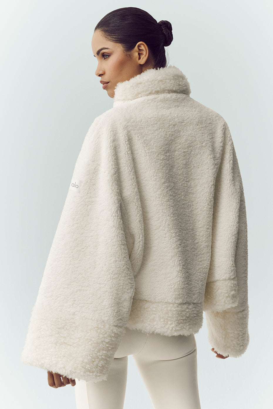 Sherpa Fireside Bomber - Ivory - Image 4