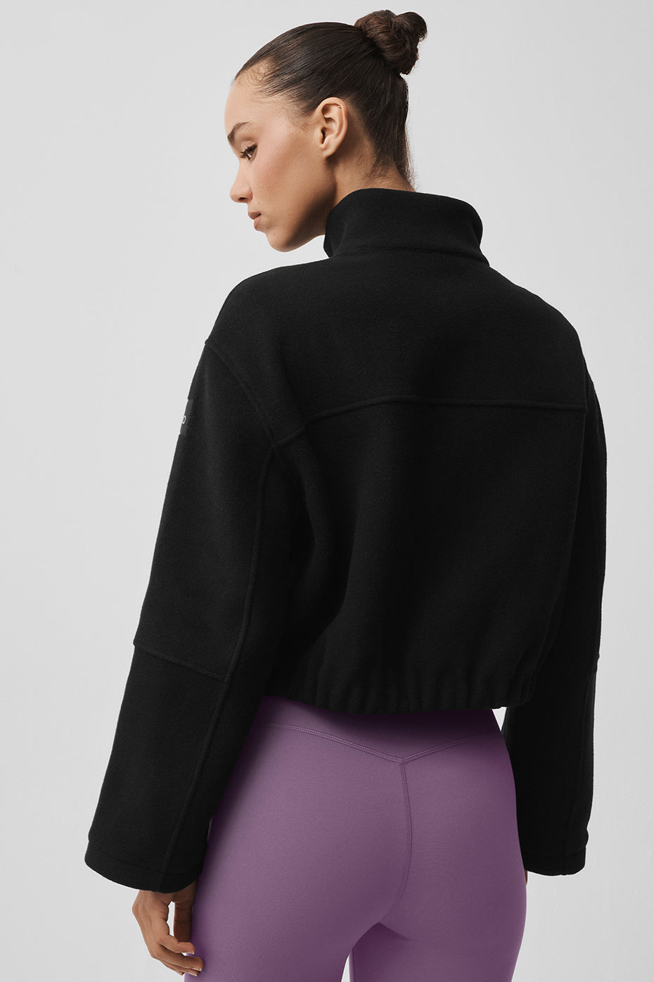 Double Face Wool City Girl Jacket - Black - Image 3