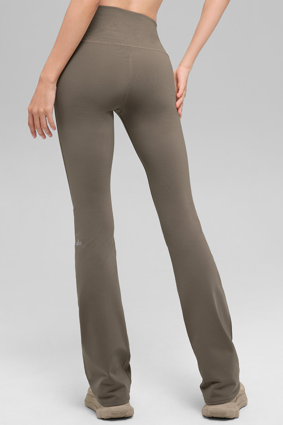 Airbrush High-Waist Bootcut Legging - Light Cocoa - Image 2