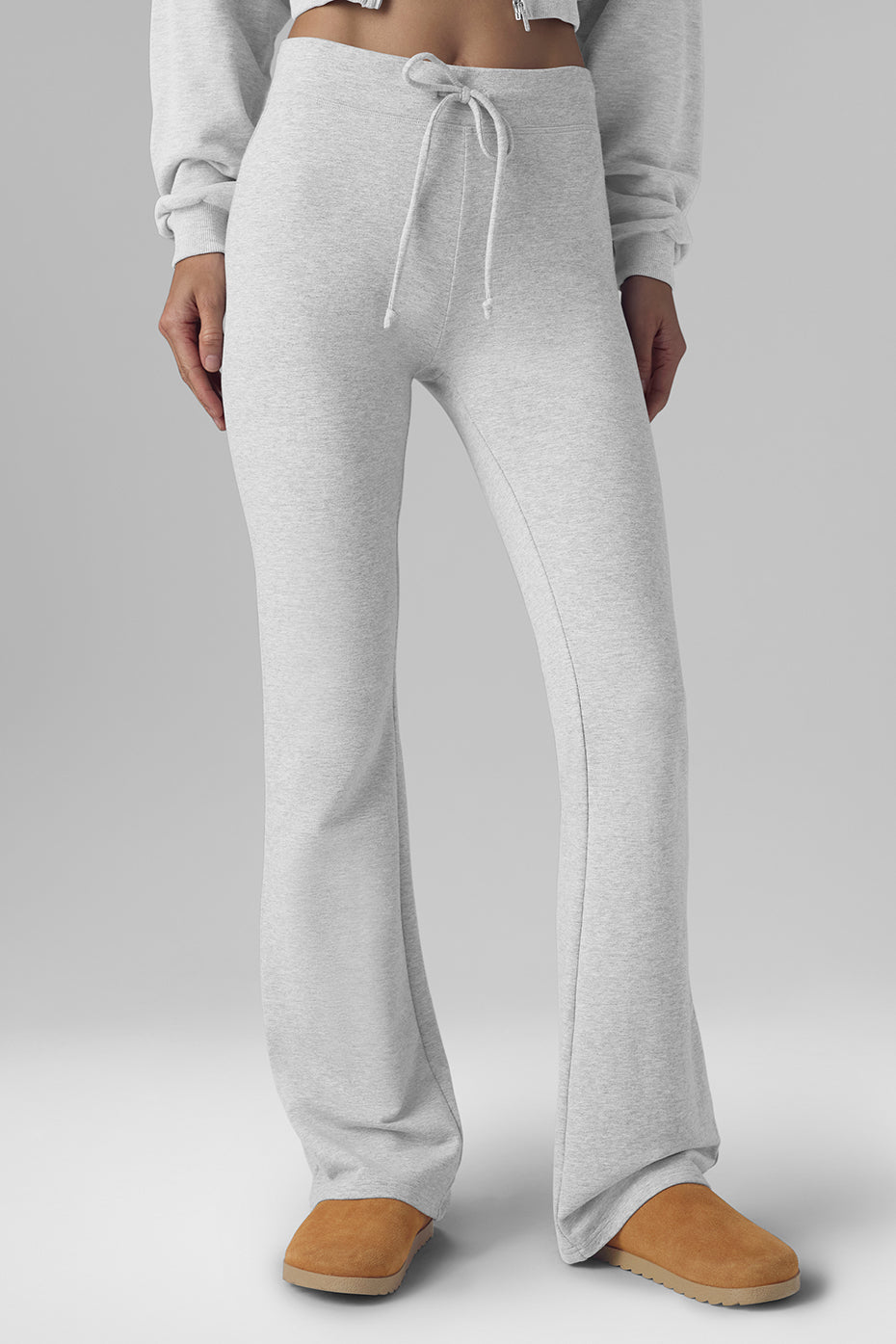 Sway Bootcut Sweatpant - Athletic Heather Grey - Image 3