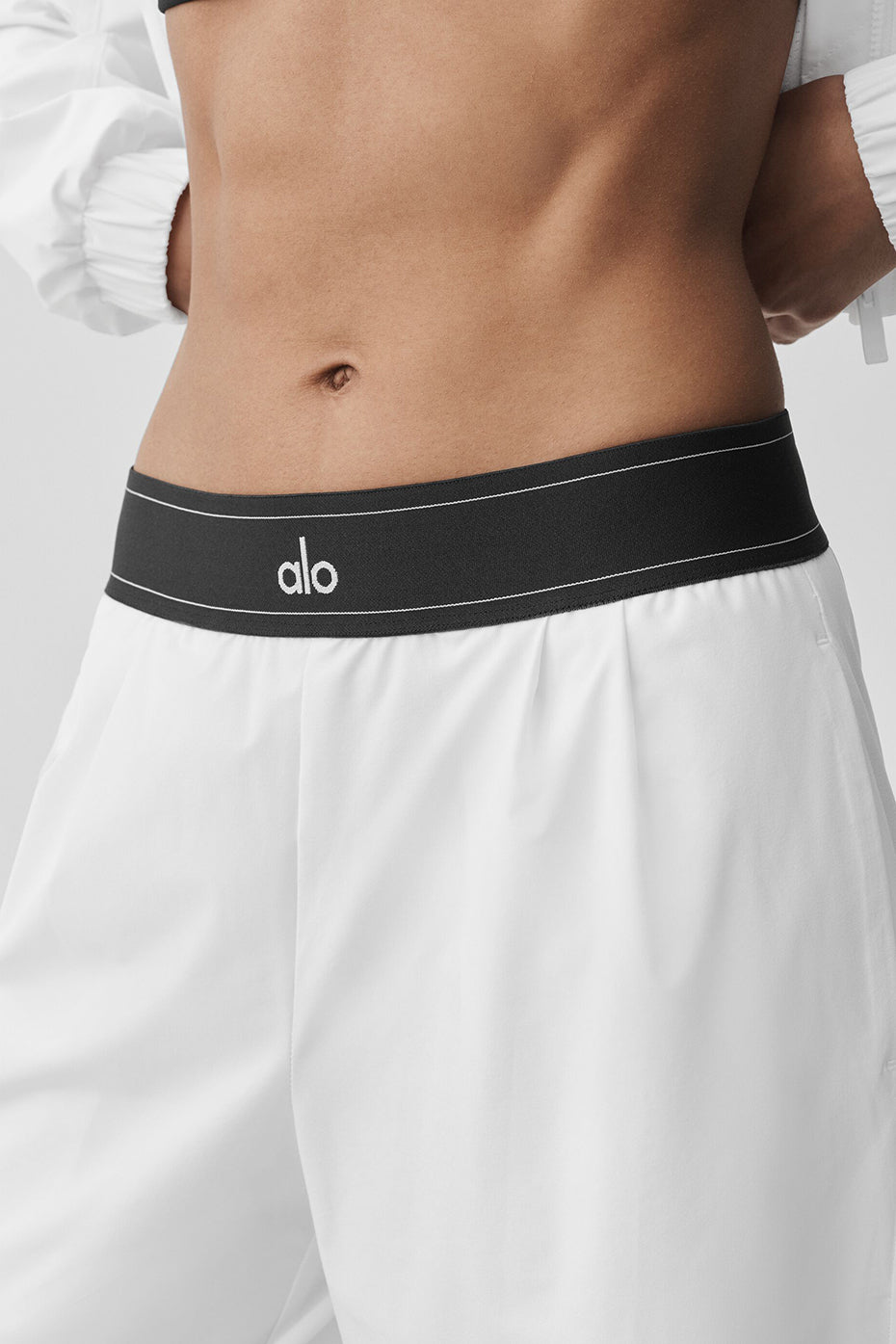 Suit Up Trouser (Long) - White/Black - Image 3