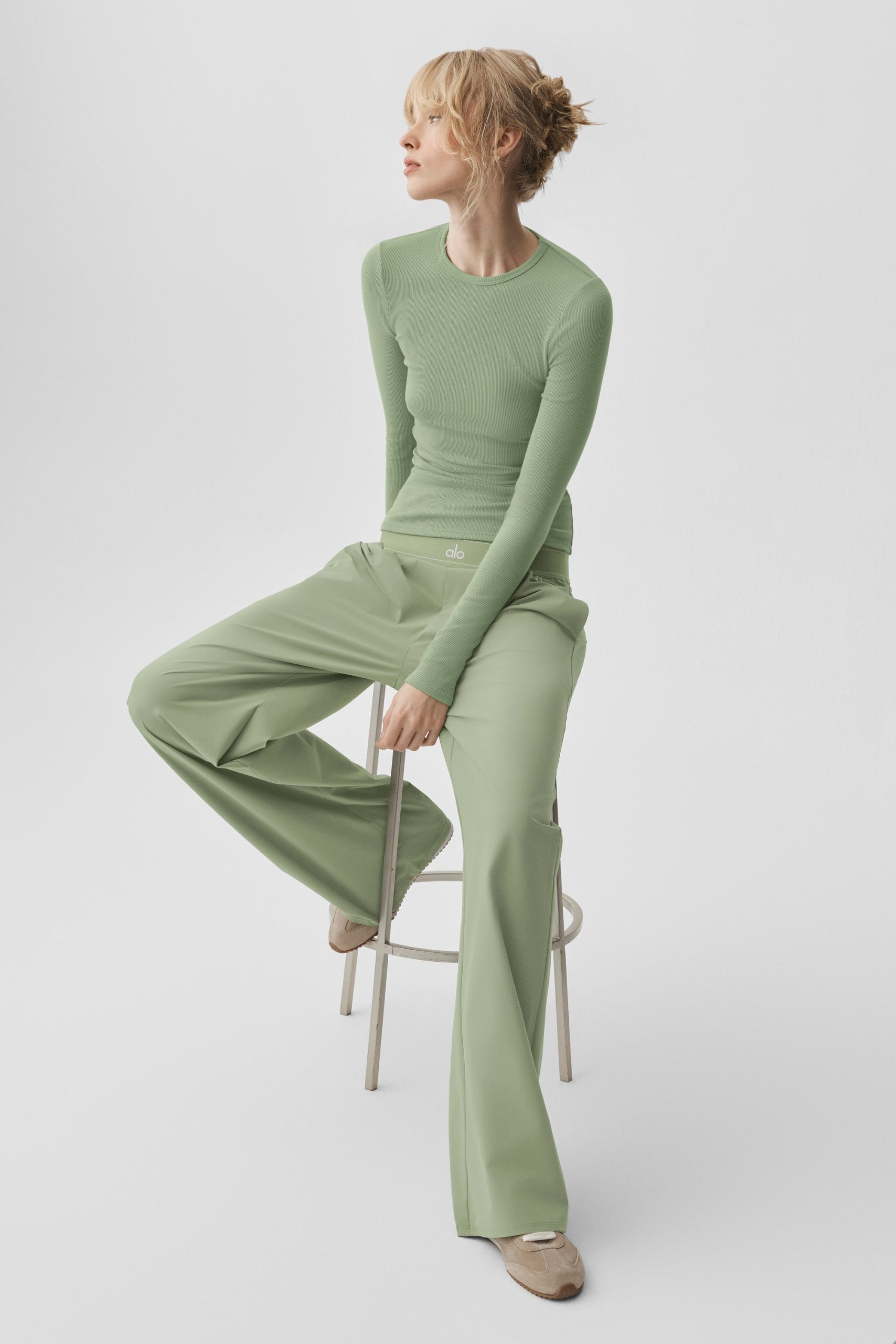 Suit Up Trouser (Long) - Dune Grass - Image 5