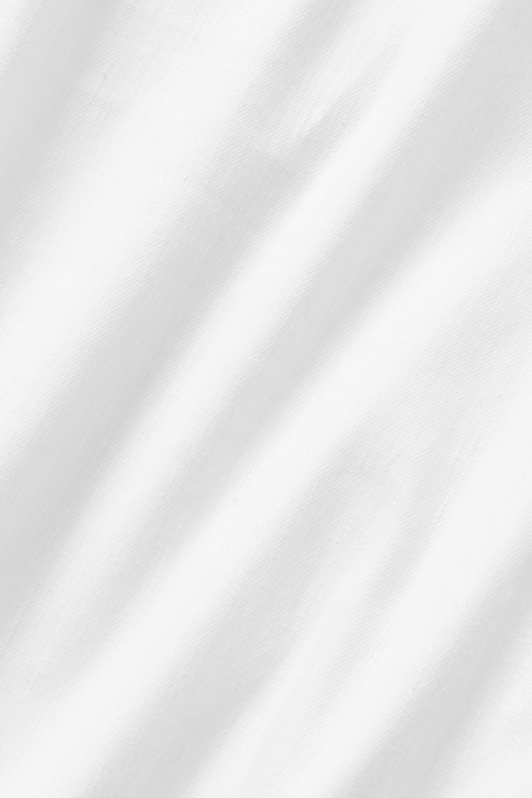 Linen Blend Riviera Wide Leg Pant - White - Image 6
