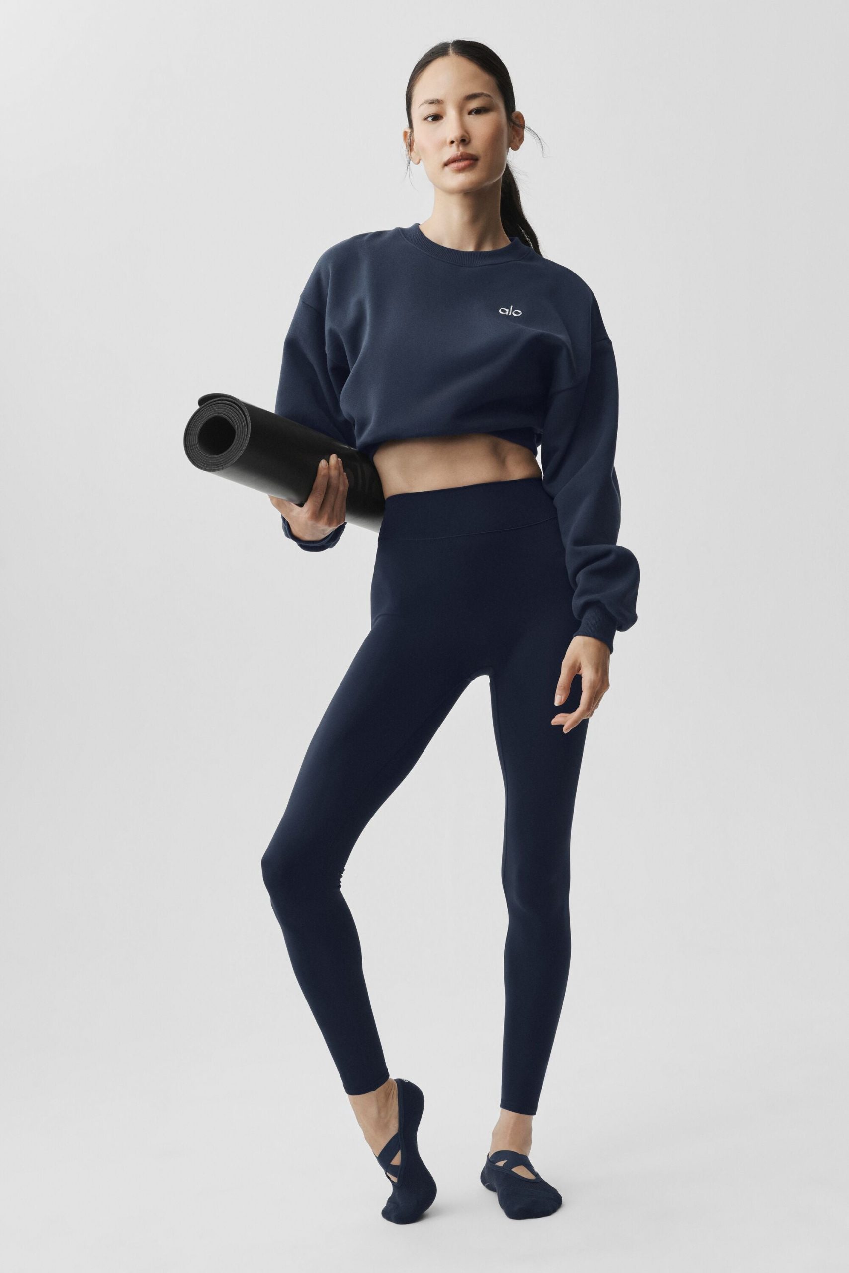 ALO Softsculpt 7/8 Define Legging - Navy - Image 6