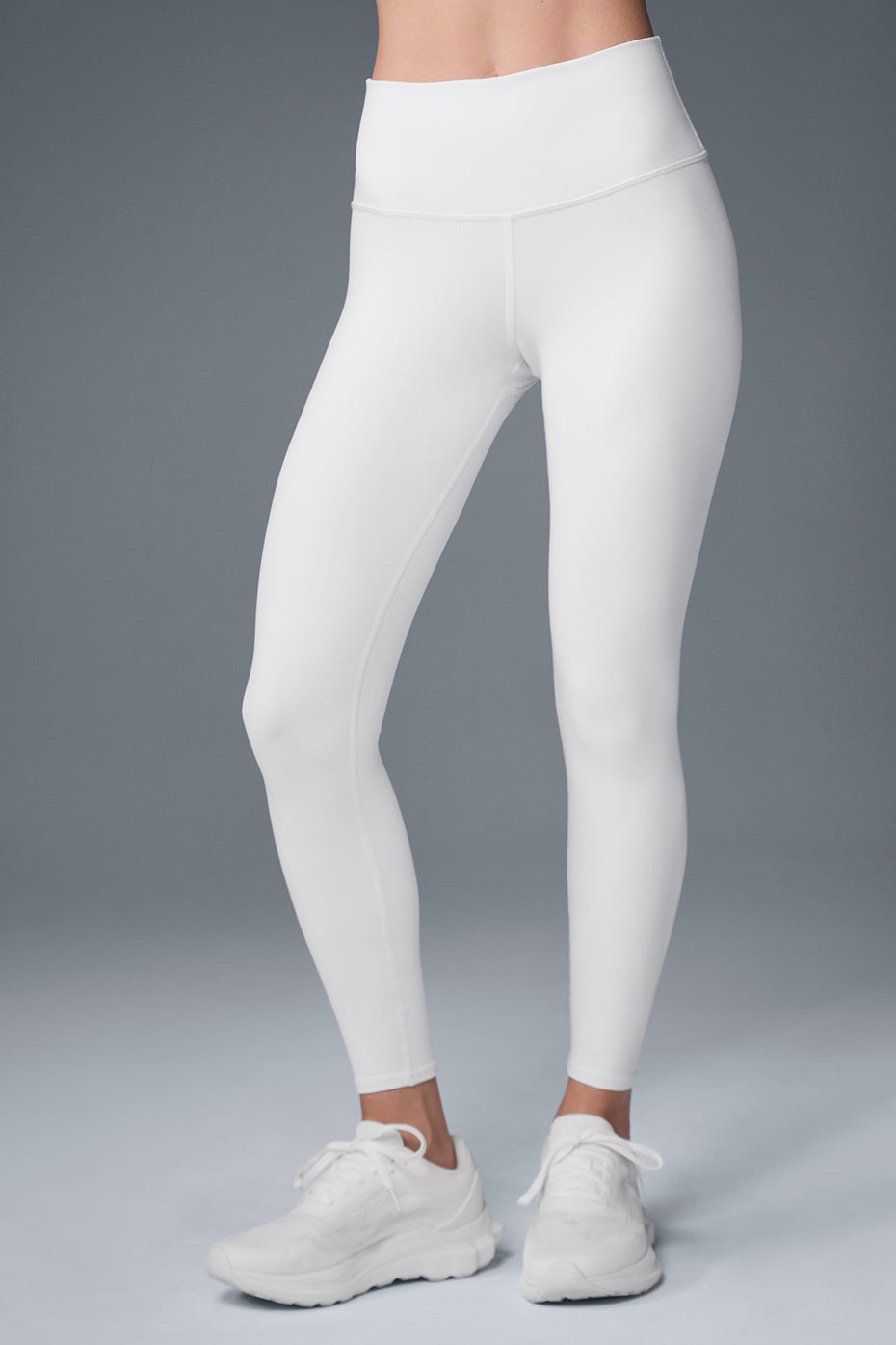 7/8 High-Waist Airbrush Legging - White - Image 2