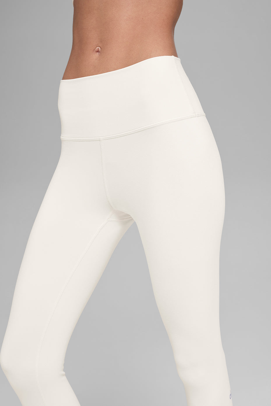 7/8 High-Waist Airbrush Legging - Ivory - Image 3