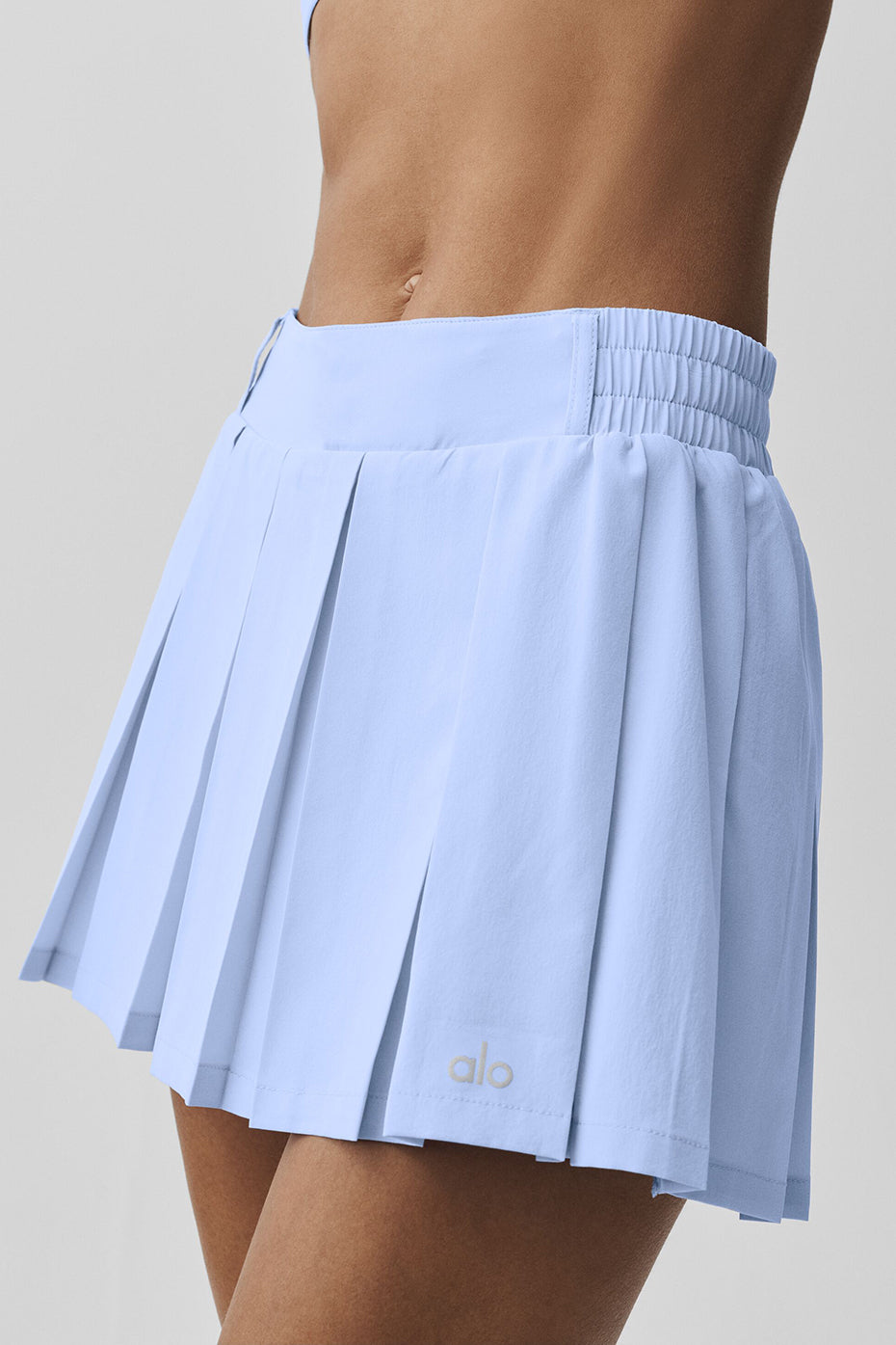 Rally Tennis Skirt - Light Provence Blue - Image 3