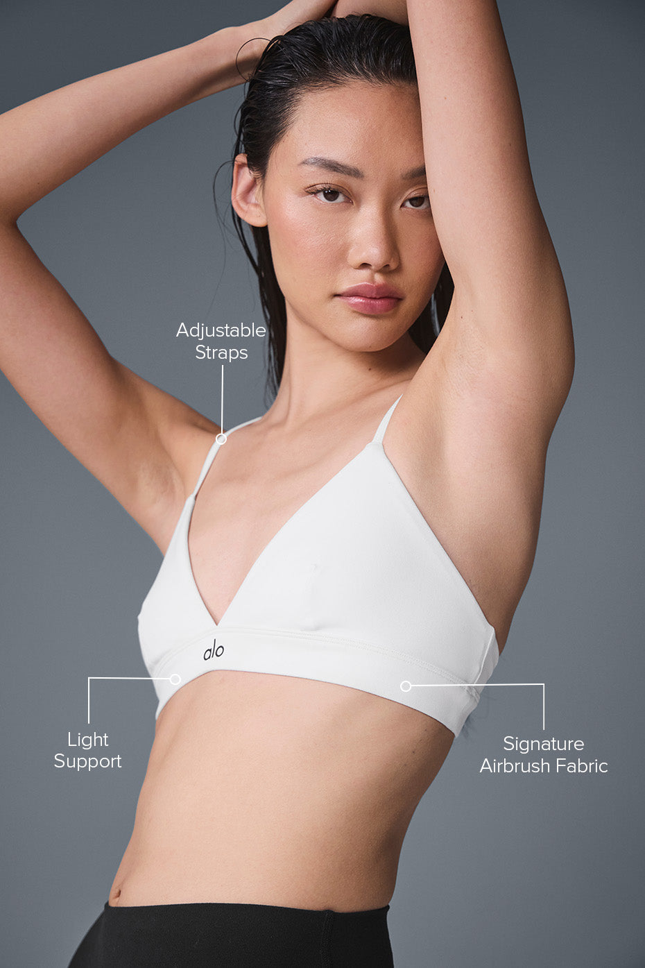 Splendor Bra - White/Black - Image 2