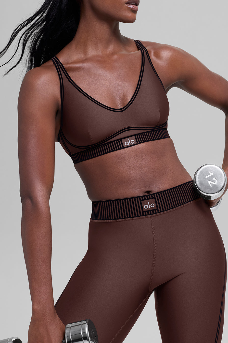 Airlift Line Up Bra - Brownstone - Image 4