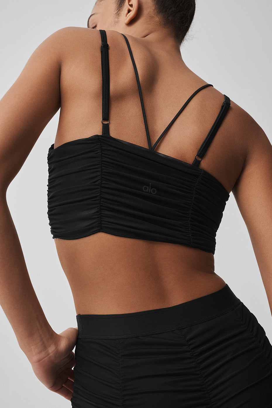 Airlift Mesh Cherish Bra - Black - Image 2