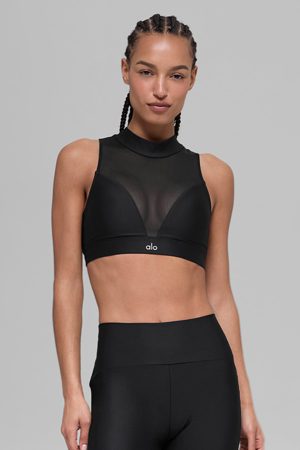 Airlift Mesh Infatuation Bra - Black